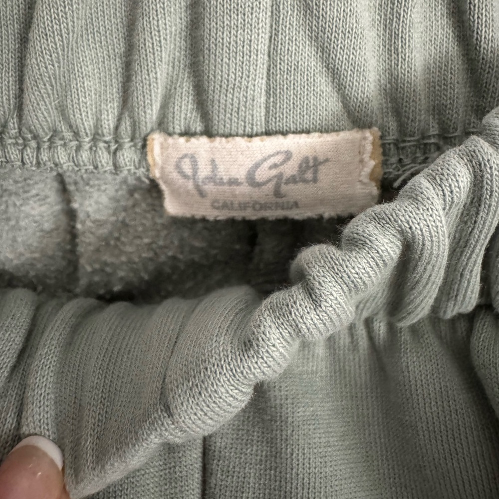 Brandy Melville Sage Ribbed Knit Top